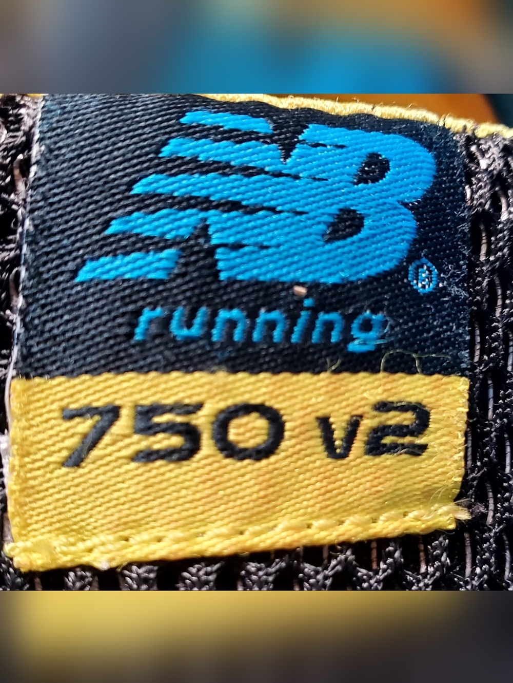 New Balance 750 v2 Gray Mesh Running Shoes with Blue Accents Size 10 4E - Picture 2 of 12